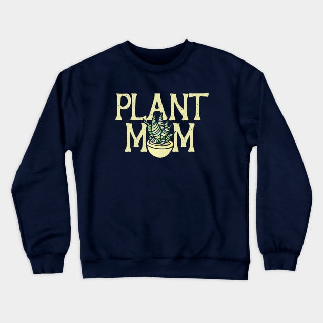 Plant Mom Crewneck Sweatshirt by bubbsnugg